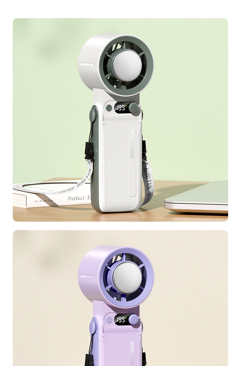 Ice-Cool Refrigeration Neck and Desk Fan — lifestyle 20