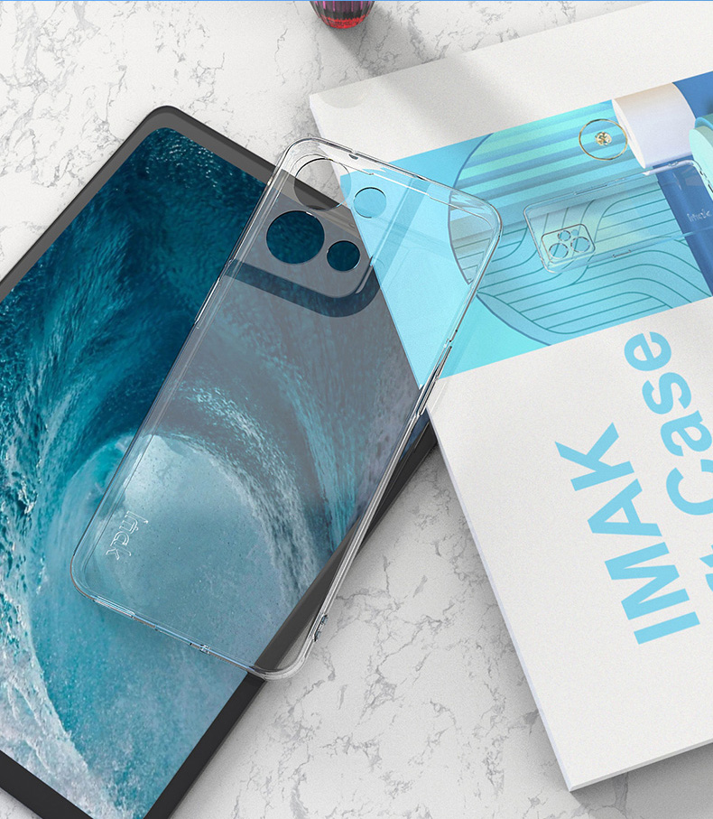 Serie IMAK UX-5 Per Oppo Reno8 5G / Reno8 5G (versione Globale) Protezione Dei Pulsanti Coperchio Protettivo Per Protezione TPU Anti-wear Back.