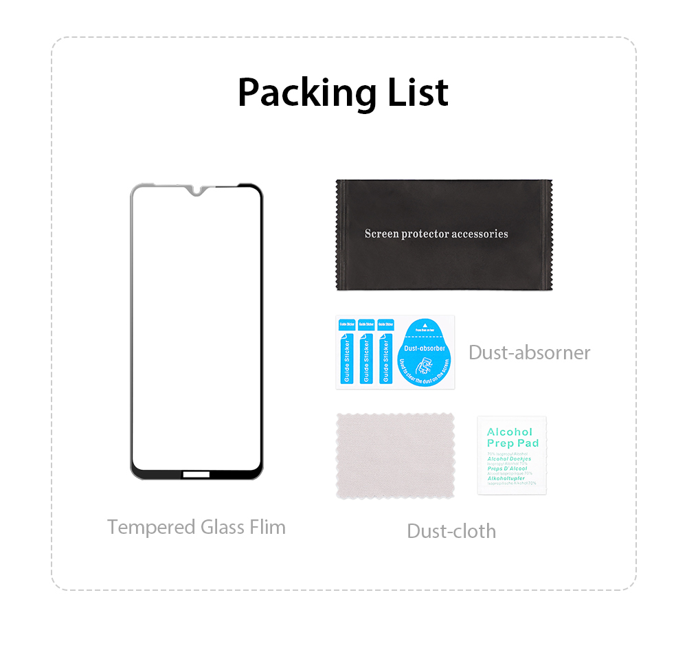 Dux Ducis Für Nokia G11 Plus 4G 0,33 mm Vollbildschutzmedium Aluminiumoxid Temperiertes Glas Vollkleber Anti-explosionsfilm (10d)