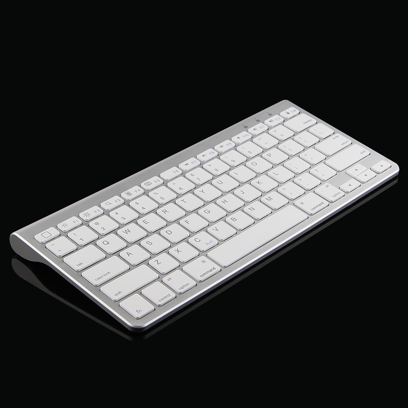 Teclado Sem Fio Do Bluetooth Jiuyu JP139 Com Suporte Dobrável