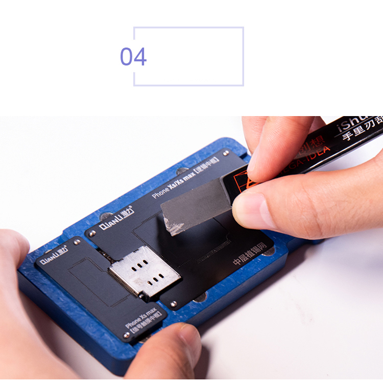 Qianli Middle Frame Reballing -plattform Für Iphone X/XS/XS Max