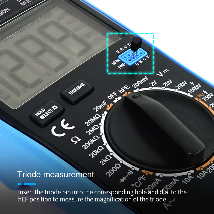 Sunshine DT-890N Hochpräzise Digitale Multimeter-überlastschutz Lcd-display-instrumenten-tester Für Reparaturwerkzeuge