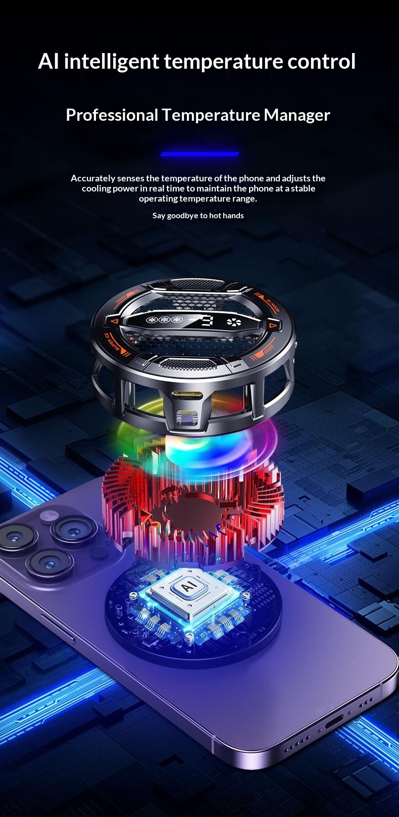 Magnetic Phone Cooler — lifestyle 4