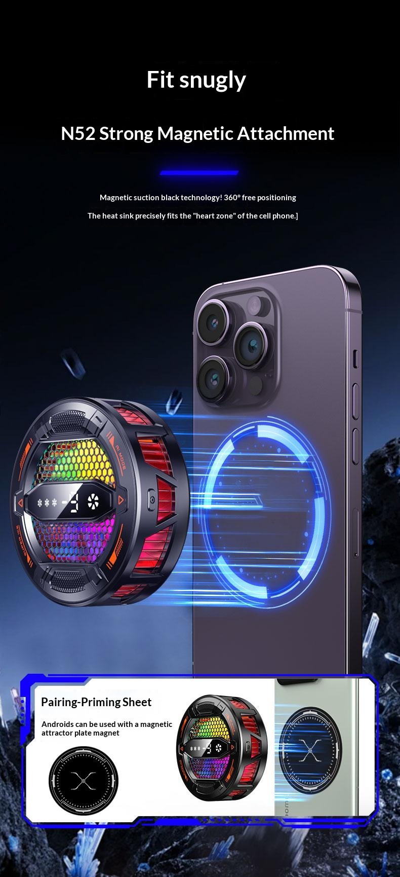 Magnetic Phone Cooler — lifestyle 9
