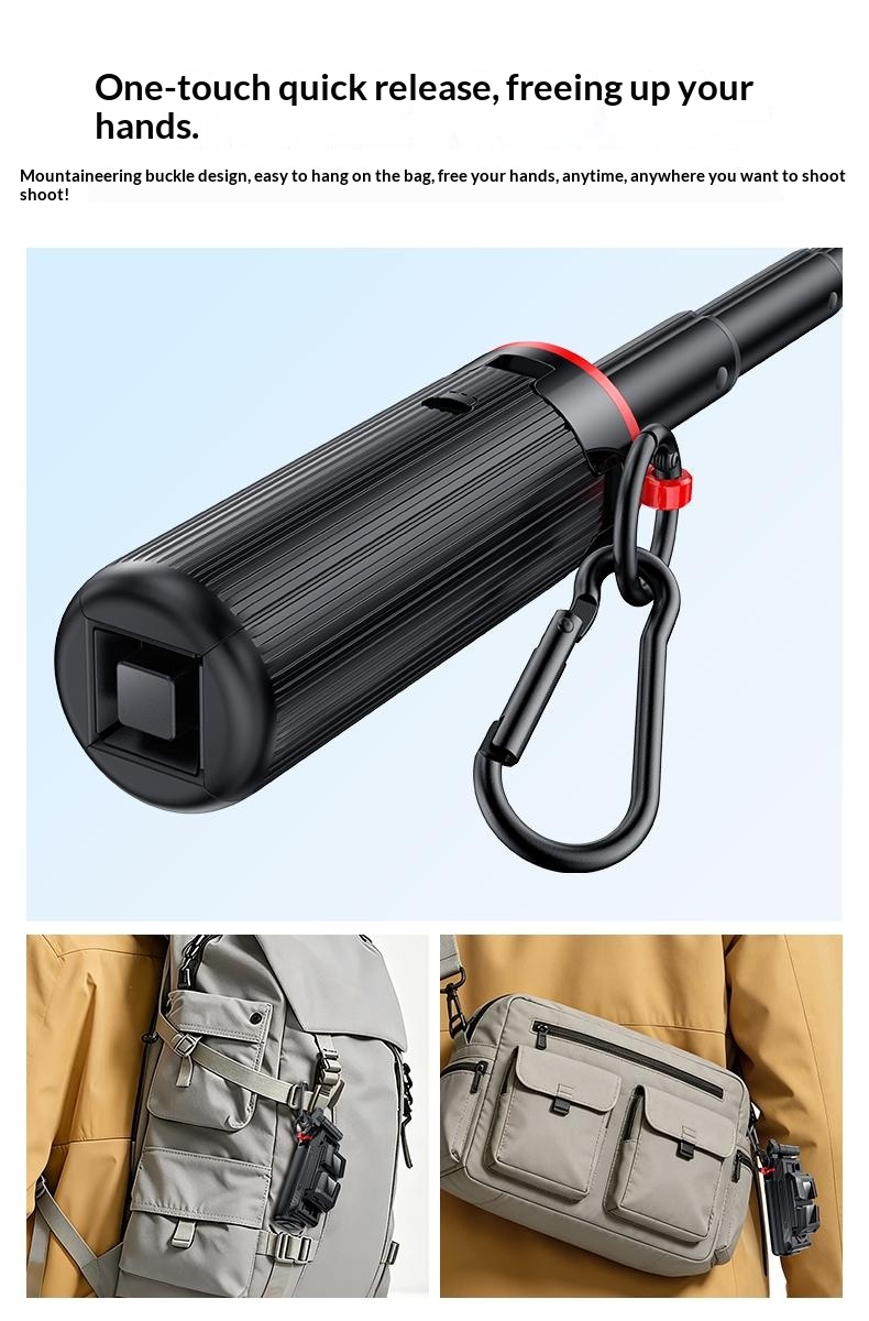 YESIDO SF36 Mini Selfie Stick Bluetooth-compatible Remote Control Portable Tripod Stand — lifestyle 5