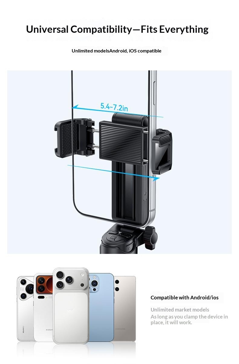 YESIDO SF36 Mini Selfie Stick Bluetooth-compatible Remote Control Portable Tripod Stand — lifestyle 6