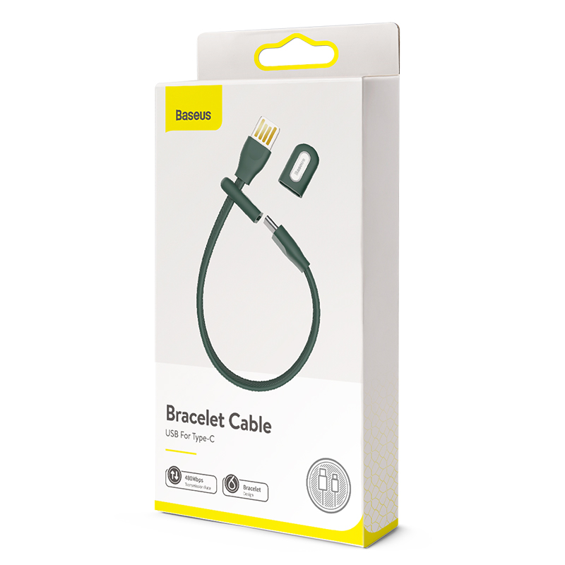 April USB Type C Cable Dark Green