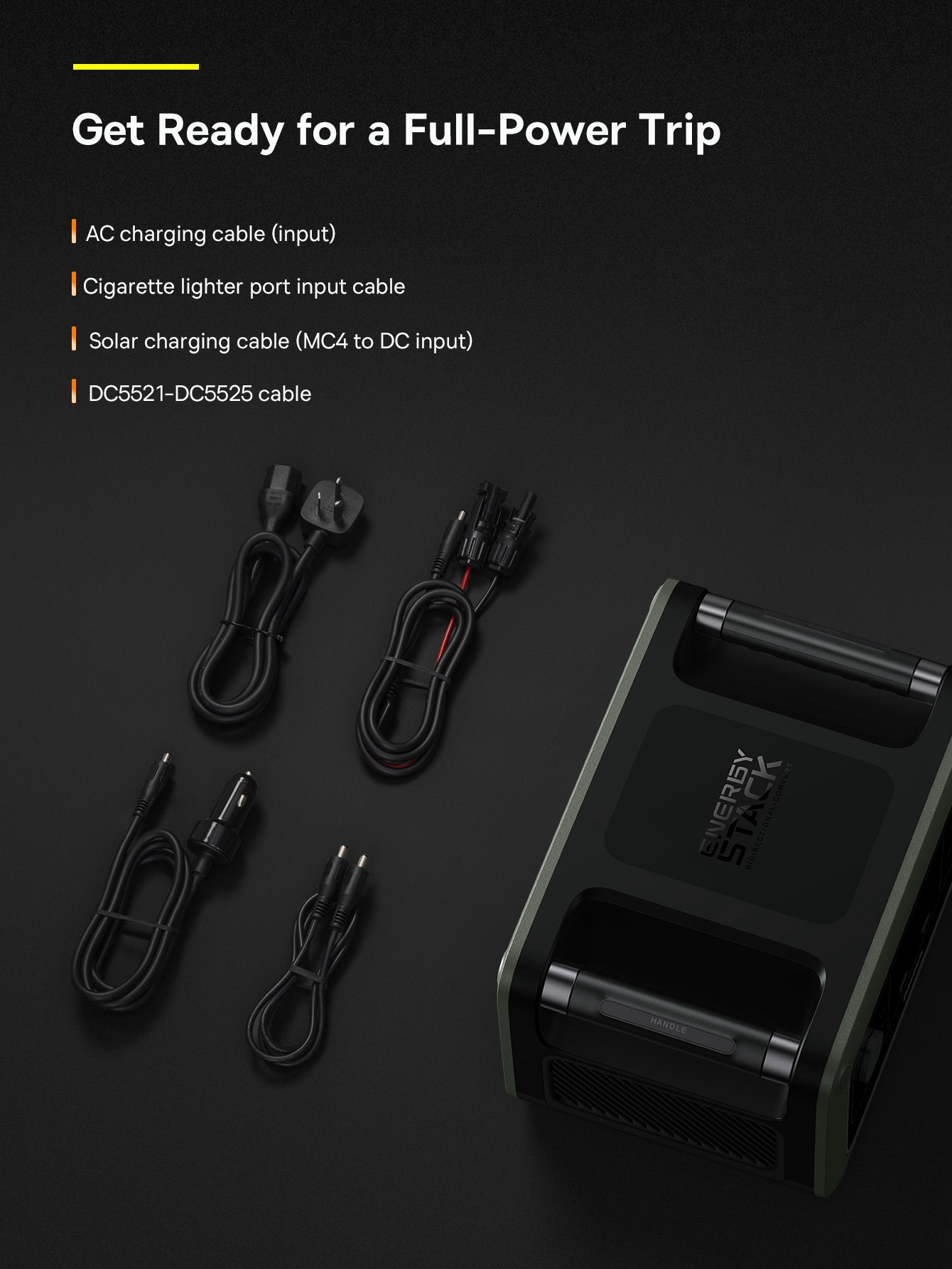 BASEUS Outdoor Energy Stack Digital Portable Energy Station 600W CN / EU Plug 220V Power Bank Large Capacity External Battery for Camping Fishing Self-Driving