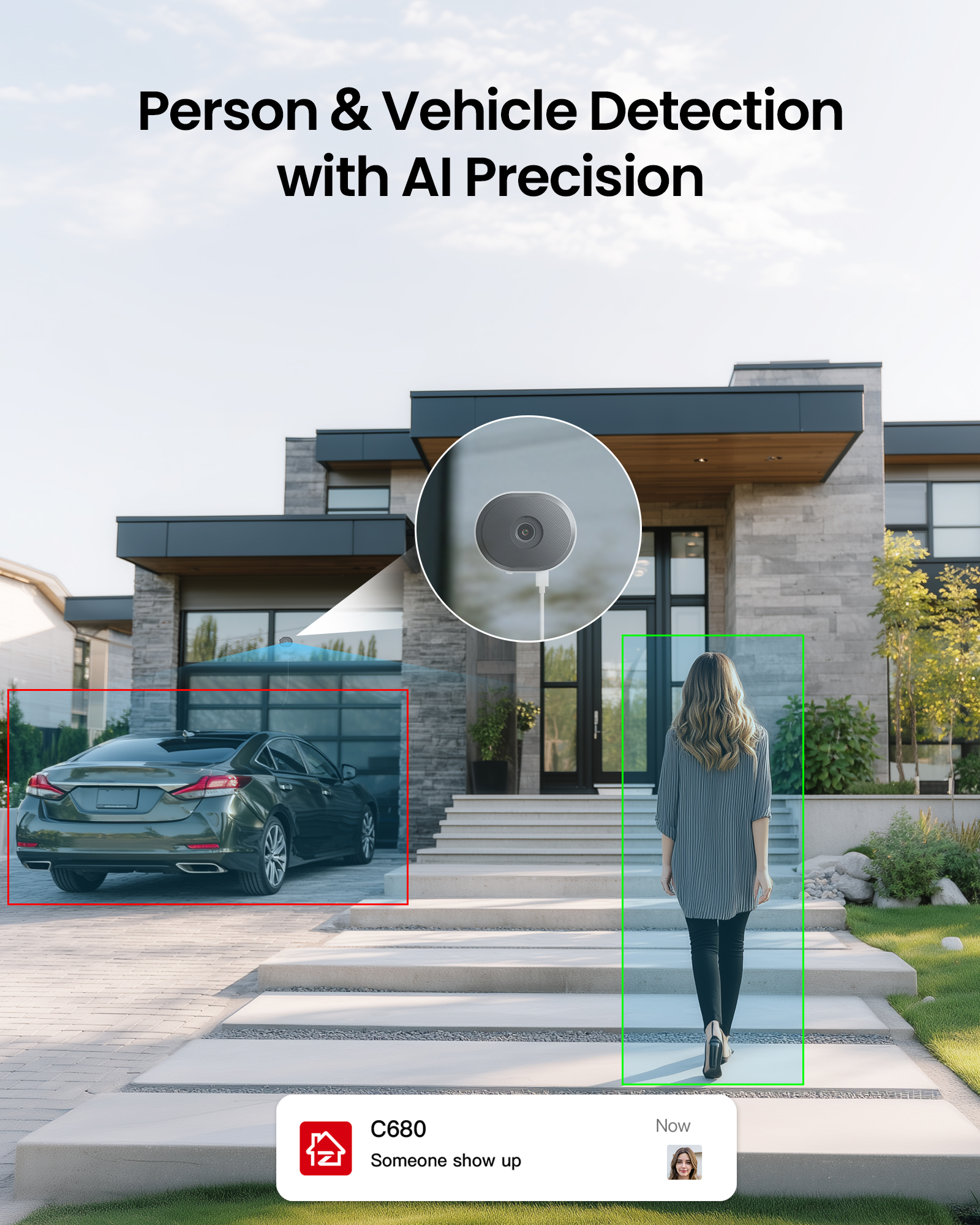 2K WiFi Security Camera with Night Vision — lifestyle 2