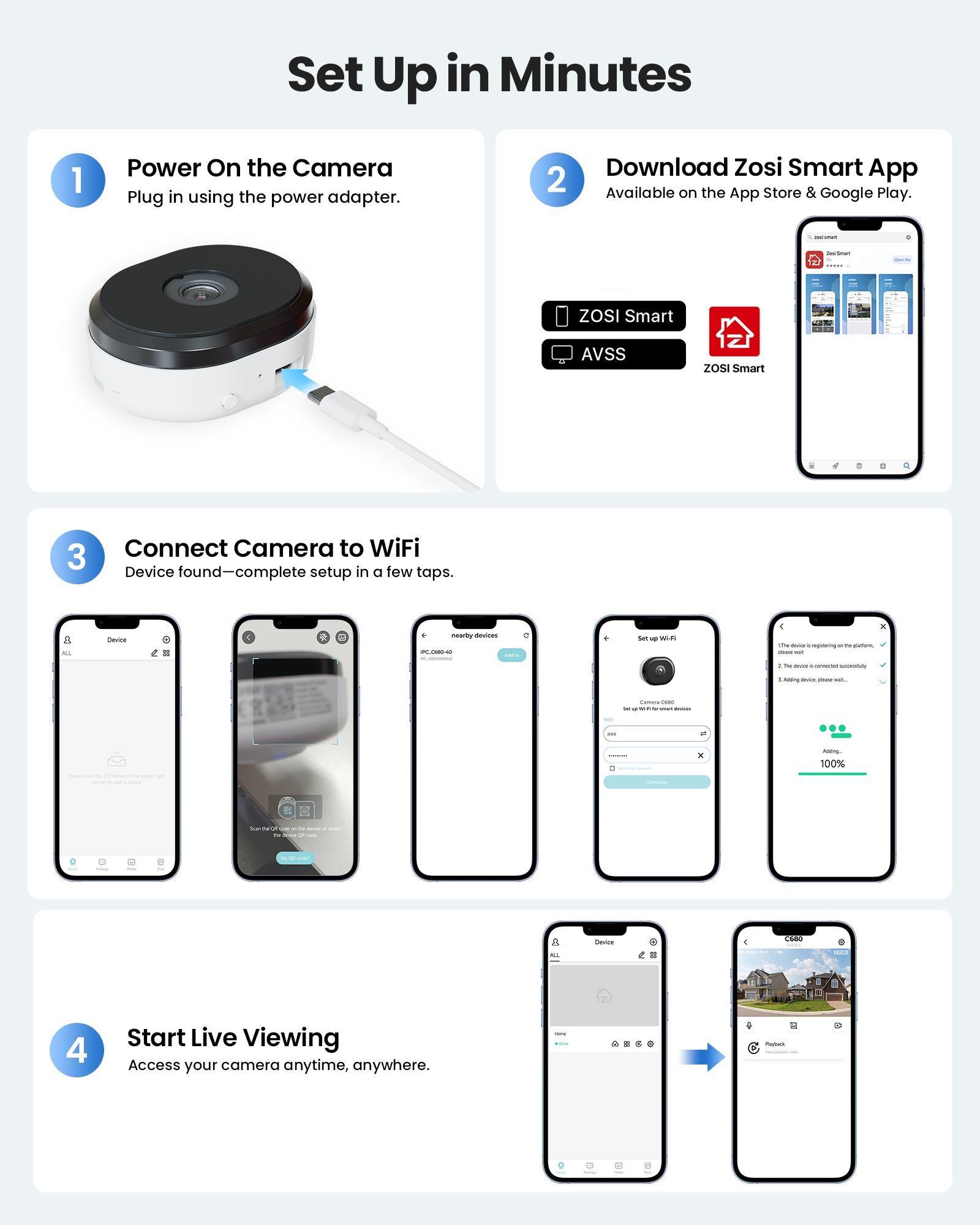 2K WiFi Security Camera with Night Vision — lifestyle 9