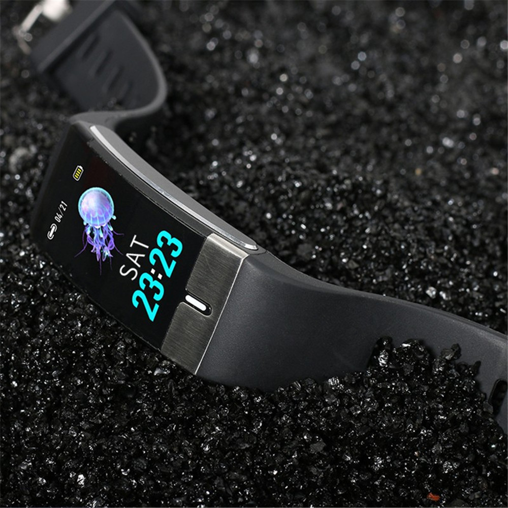 E66 Smart Watch Fitness Tracker ECG Baby Temperature Heart Rate Monitor