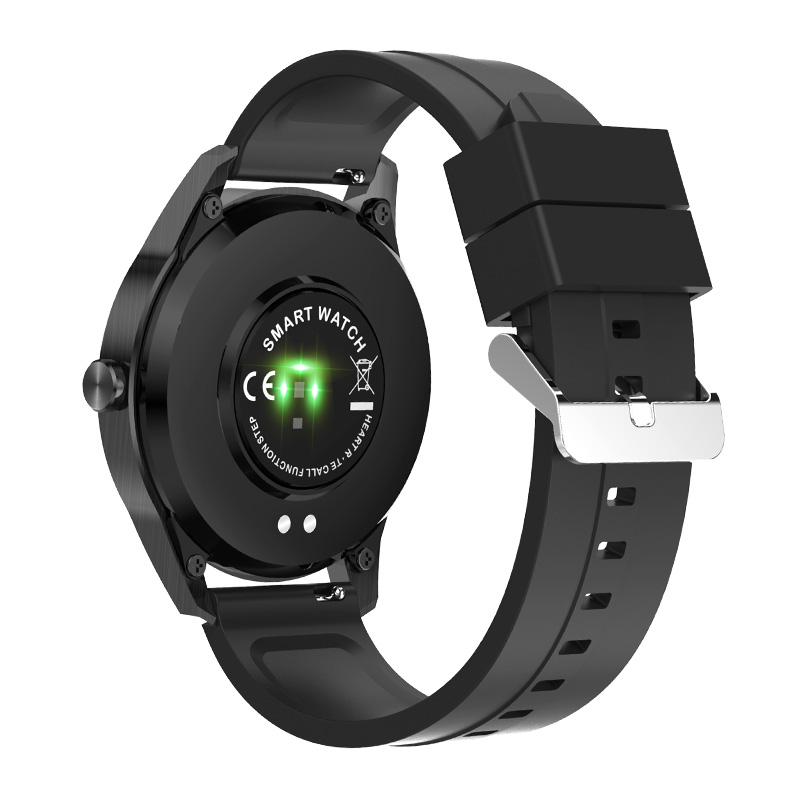 LEMONDA SMART S11 1.28 inch Full Touch Smart Watch Exercise Tracking Sleep Analysis IP67 GloryFit - Black-7