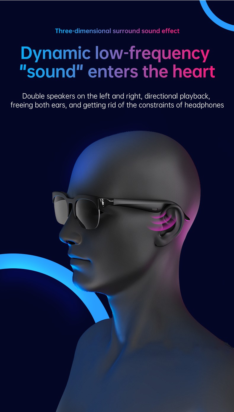 Bluetooth Audio Sunglasses, Open-Ear Sound — lifestyle 3