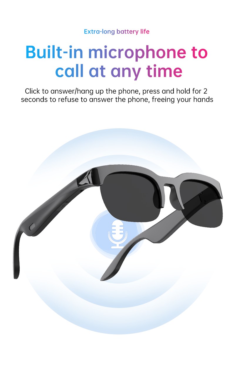 Bluetooth Audio Sunglasses, Open-Ear Sound — lifestyle 5