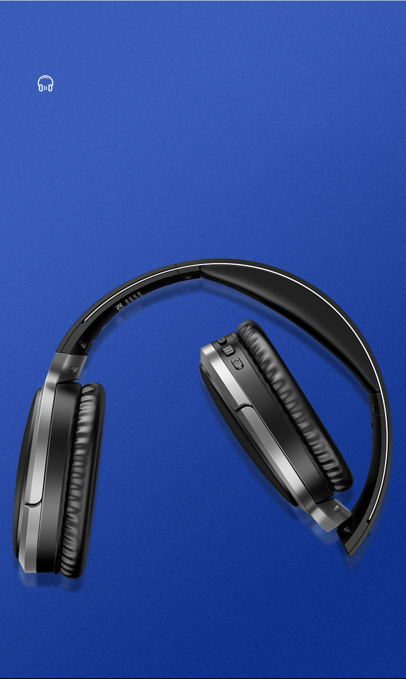 Wholesale USAMS US-YN001 Over-ear Bluetooth Headphone Noise Cancelling