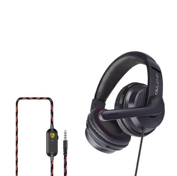 ÖWV-P6 Over-Ear Gaming Headset Kopfhörer Kopfhörer Mit Mikrofon - Schwarz-2