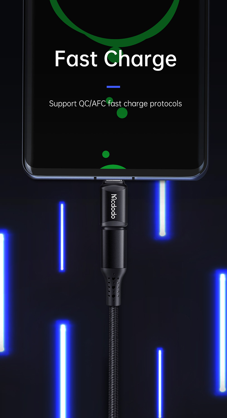 MCDODO MDD OT-997 Micro USB a USB-C Tipo-c Adaptador Conector de Carga de Datos Para Xiaomi Huawei