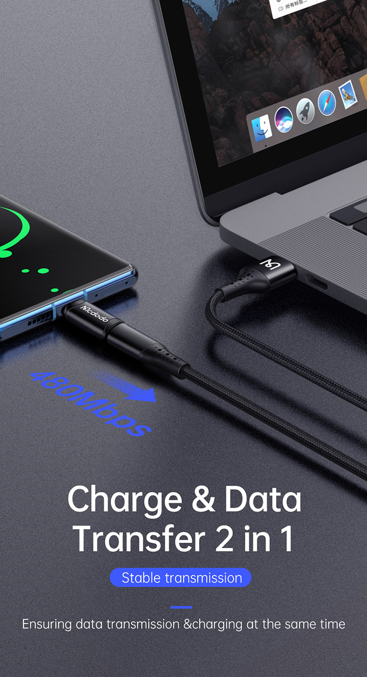 Mcdodo MDD OT-997 Micro USB a USB-C Type-C Adattatore Convertitore di Ricarica Per Xiaomi Huawei