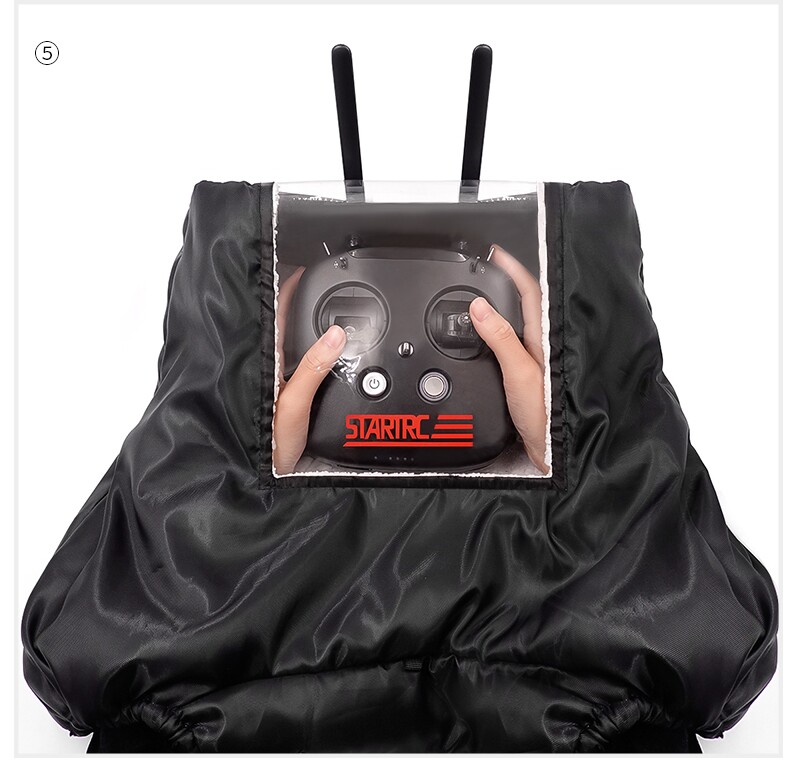 STARTRC Windproof Warm Remote Control Transmitter Hand Warmer Gloves