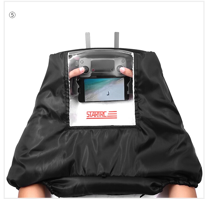 STARTRC Windproof Warm Remote Control Transmitter Hand Warmer Gloves