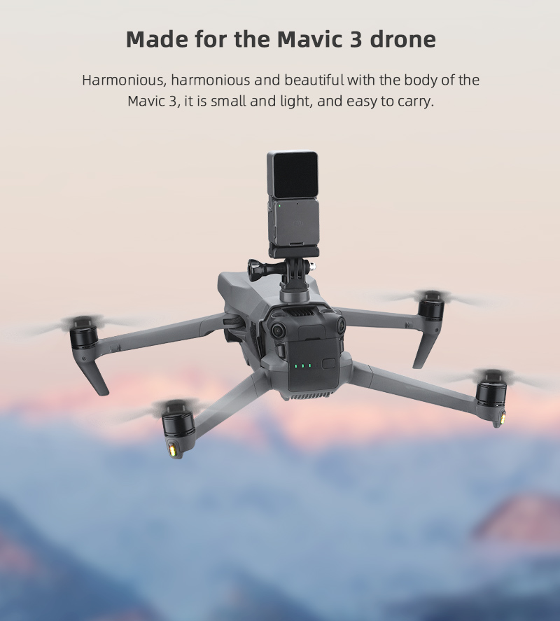 EWB9155 For DJI Mavic 3 RC Drone Extension Kit Camera Fill Light Bracket Mount Holder-4