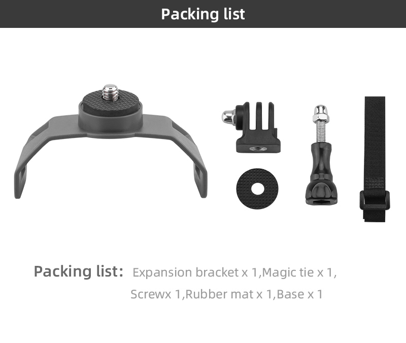 EWB9155 For DJI Mavic 3 RC Drone Extension Kit Camera Fill Light Bracket Mount Holder-8