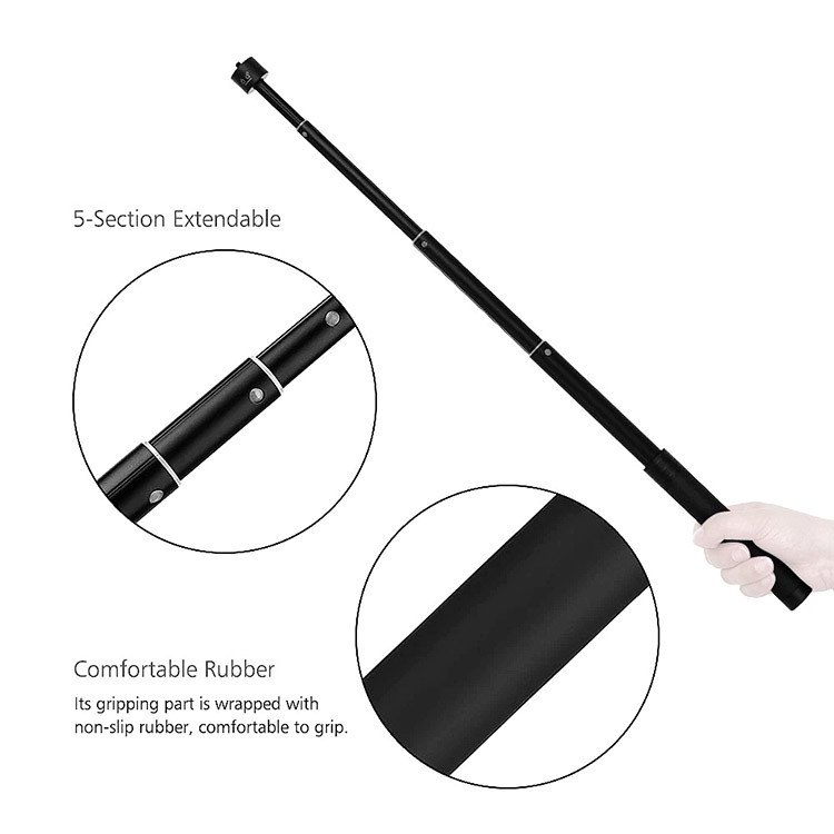 Teleskopische Handheld -stabilisator -stick Mit Aluminiumlegierung Mit Stativ Für Dji Feiyu Zhiyun Moza