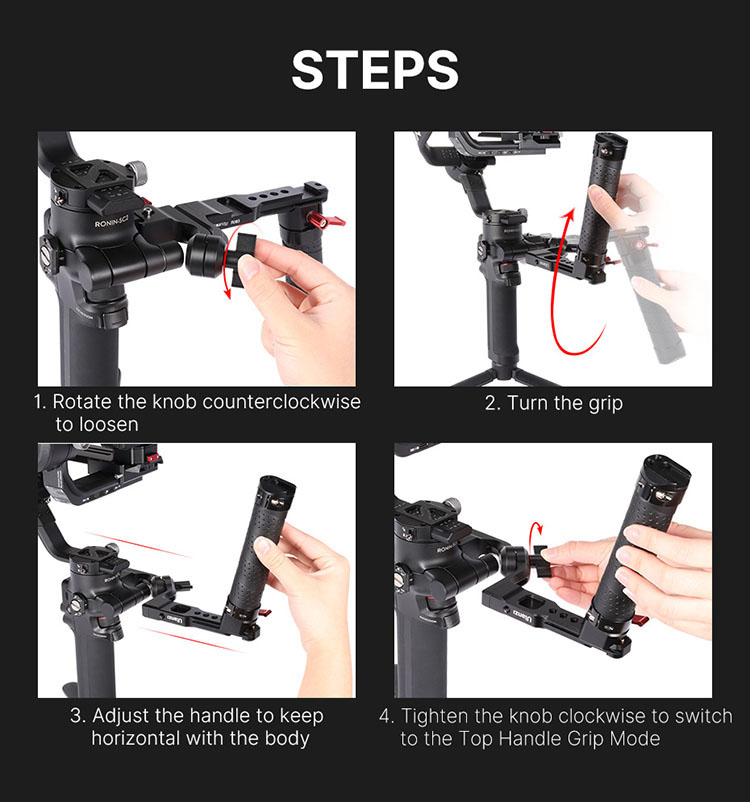 Uammer R083 Multi-form-handheld-faltfalt Für DJI RSC2