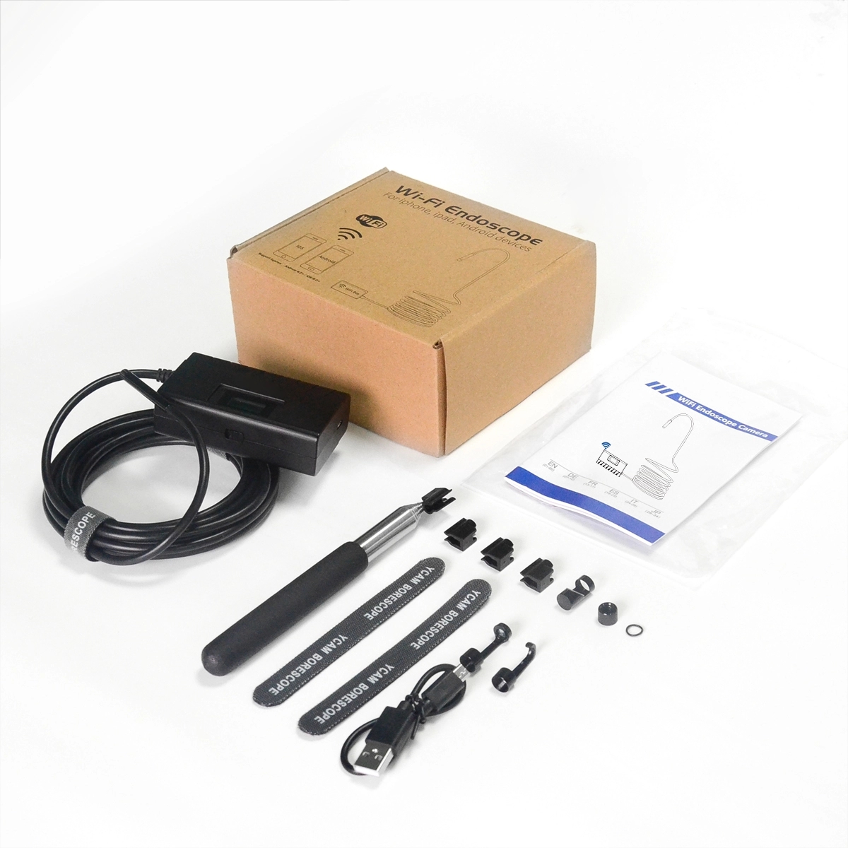 Inskam109 5.5mm 1080P 6ed WiFi Endoscopio USB BORESCOPE ISPEZIONE INDUSTRIATO