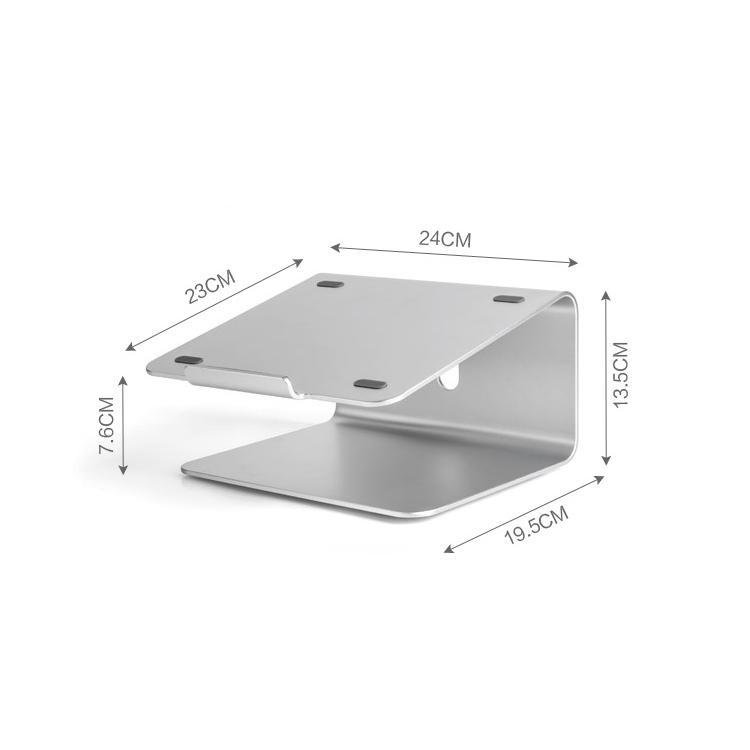 360 Gradi Rotating In Lega Di Alluminio Laptop Aletenen Desktop Supporto Supporto Per Notebook MacBook