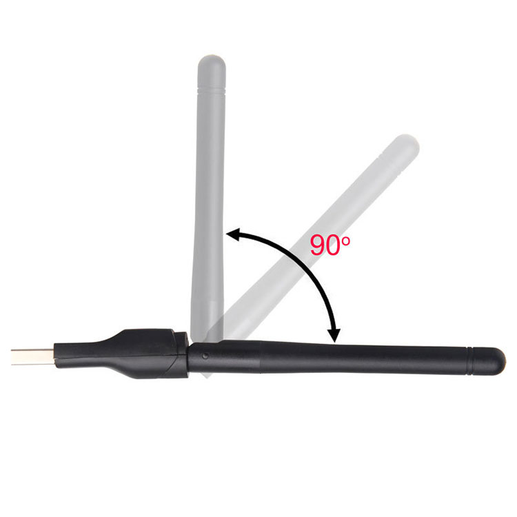 5370 Adaptador WiFi USB Sem Fio Portátil Com Antena Externa