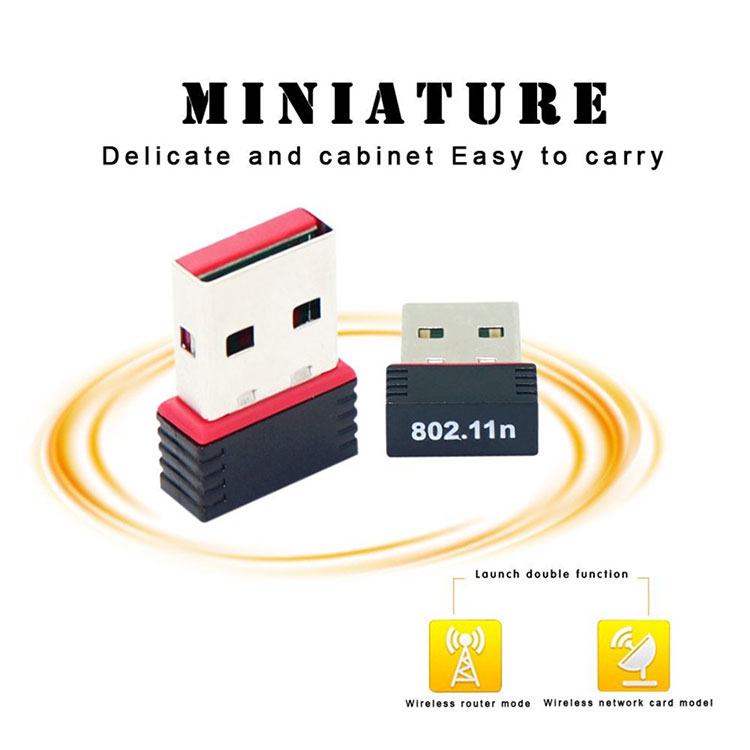 KR08EE Mini Portatile 2.4G 150 Mbps Wifi Adattatore USB Dongle Wireless Adattatore USB