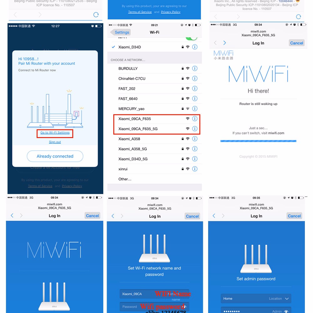 Routeur Xiaomi mi 4 WiFi Wiless Dual Band 2,4 / 5ghz Gigabit WiFi Repeater 4 Antennes Dual Core Wireless Router - Plug