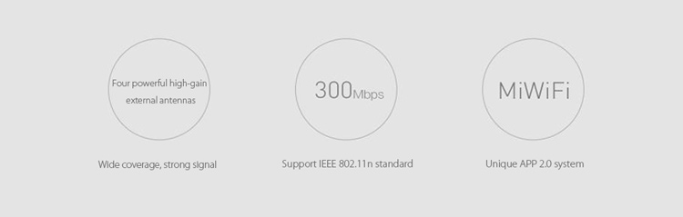 XIAOMI MI 300mbps 2.4ghz Wifi Router 3C Signalverstärker Mit 4 Antennen-4