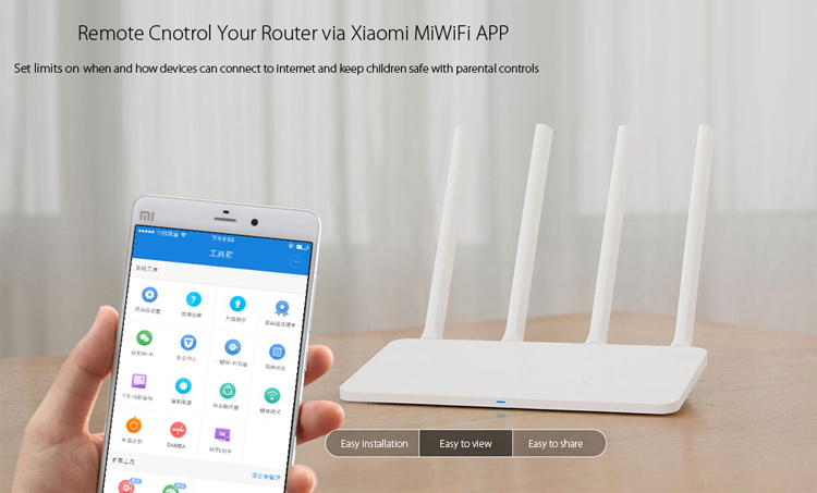 XIAOMI MI 300mbps 2.4ghz Wifi Router 3C Signalverstärker Mit 4 Antennen-8