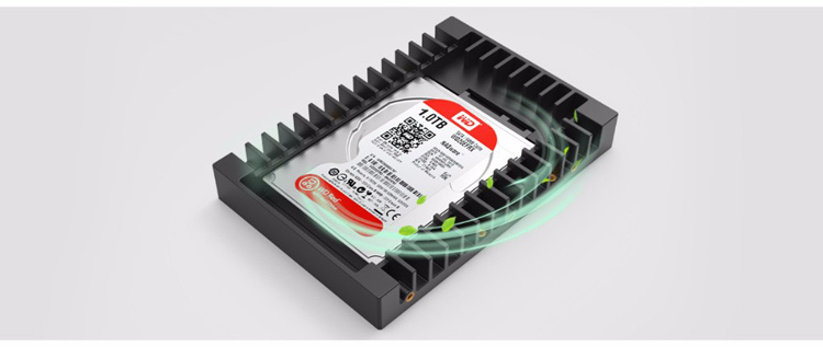 ORICO 1125SS 2,5 '' à 3,5 '' Drive du Disqueur Convertisseur Cadre de Montage du Convertisseur Pour 7/9,5 / 12,5 mm 2,5 Pouces Hdd / Ssd Avec Interface SATA III