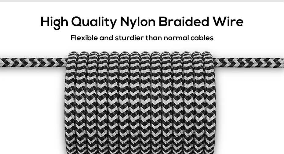TOPK AM33 360 Grad Rundes Zweifarbiges Nylon Geflochtenes Magnetisches Micro USB Ladekabel Für Samsung Huawei Xiaomi - Grau-12
