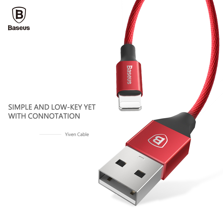 Baseus Yiven 1m Micro USB Cabo de Dados de Sincronização Para Samsung S7, Etc. - Azul Marinho