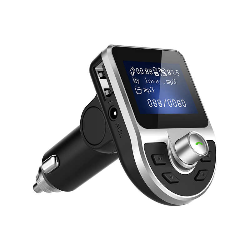 Buetooth Bluetooth Chiamata a Mani Libere Music Player Mp3 FM Transmiter USB Car Charger Support Tf/aux-in