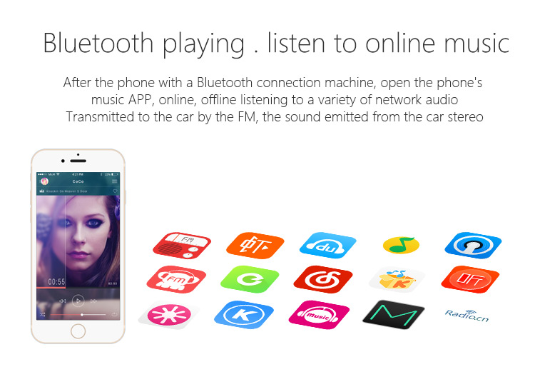 BC09B Wireless Bluetooth Car MP3 FM Transmitter with Dual USB Ports and Cigarette Lighter Socket Support TF Card-5