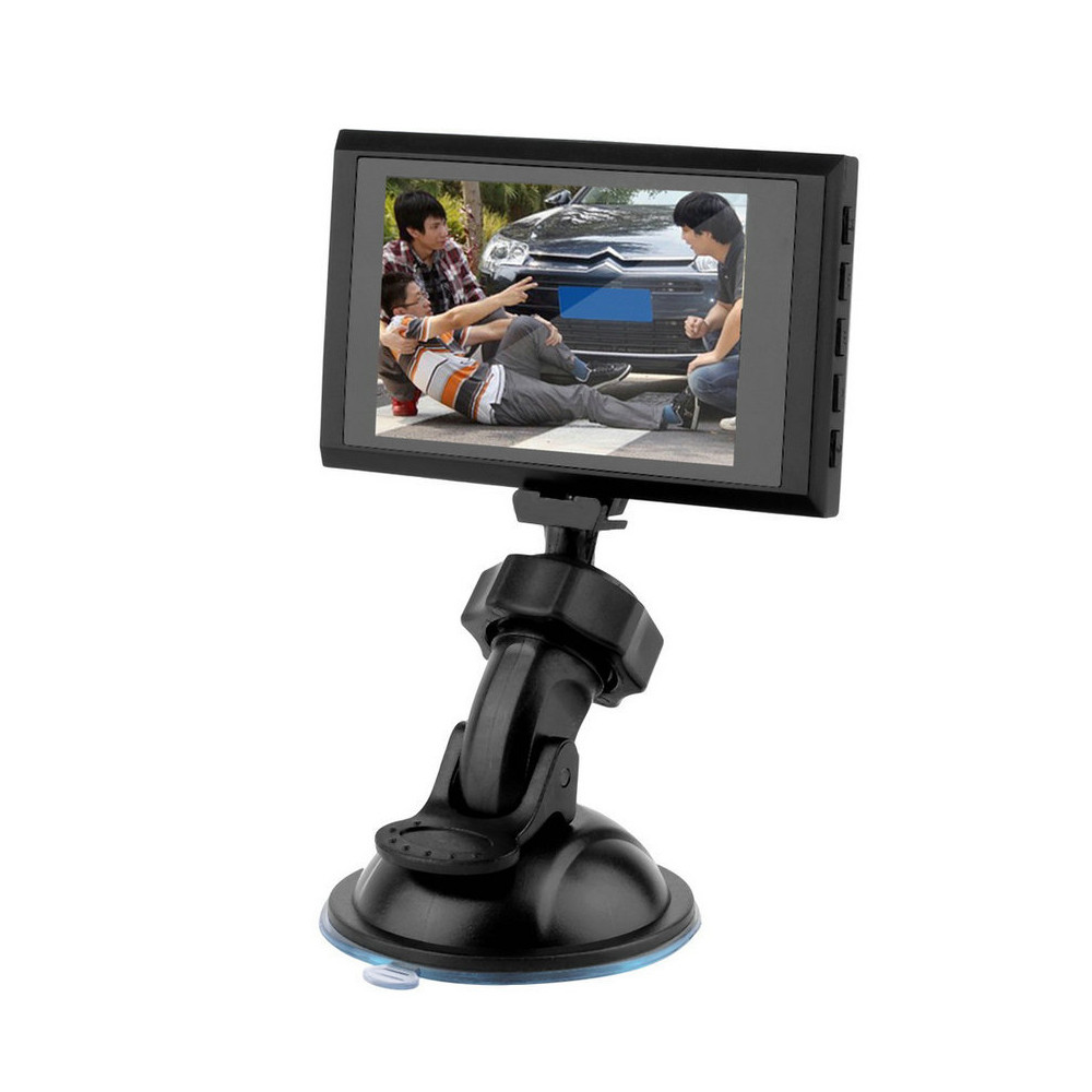 Blade Shape Full HD Car DVR Camera Recorder 3.0 inch, Support Night Vision/ Motion Detection - Grey-11