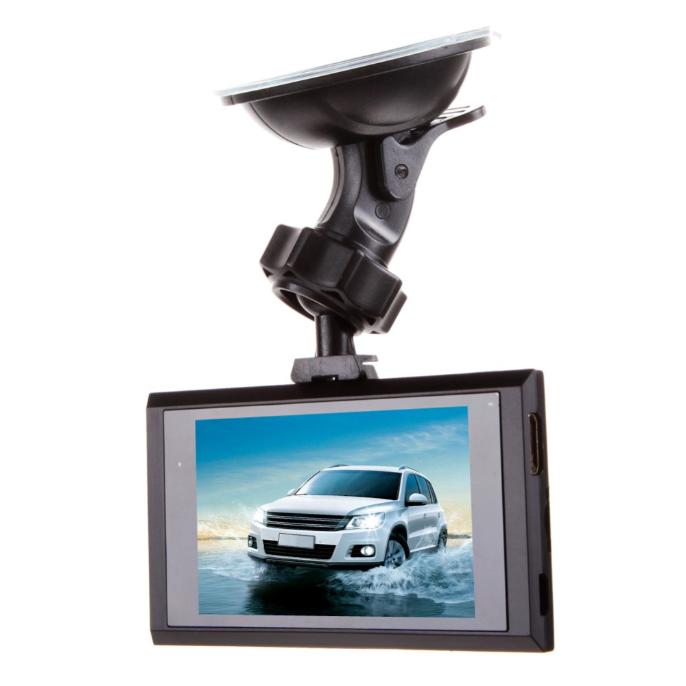 Blade Shape Full HD Car DVR Camera Recorder 3.0 inch, Support Night Vision/ Motion Detection - Grey-16