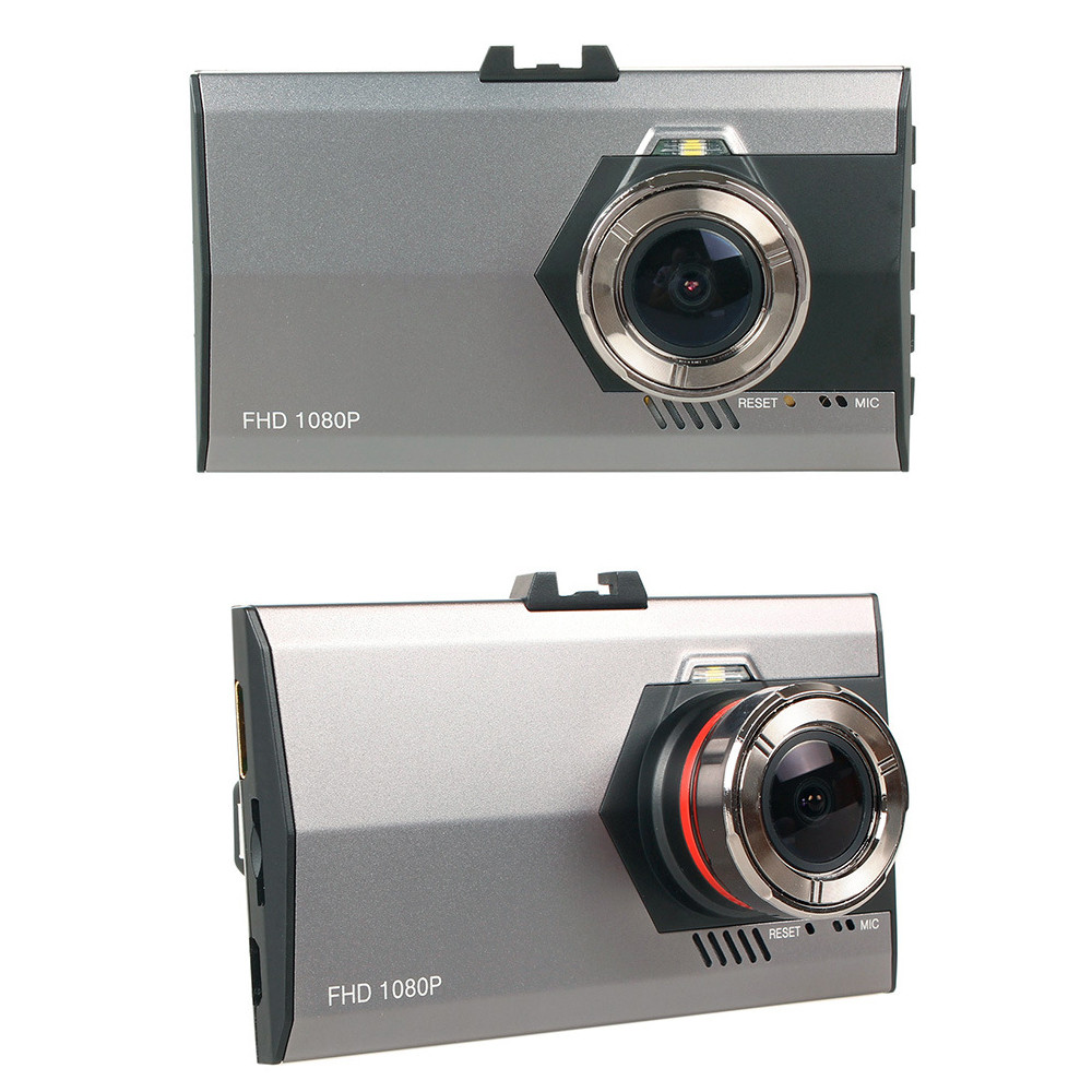 Blade Shape Full HD Car DVR Camera Recorder 3.0 inch, Support Night Vision/ Motion Detection - Grey-17