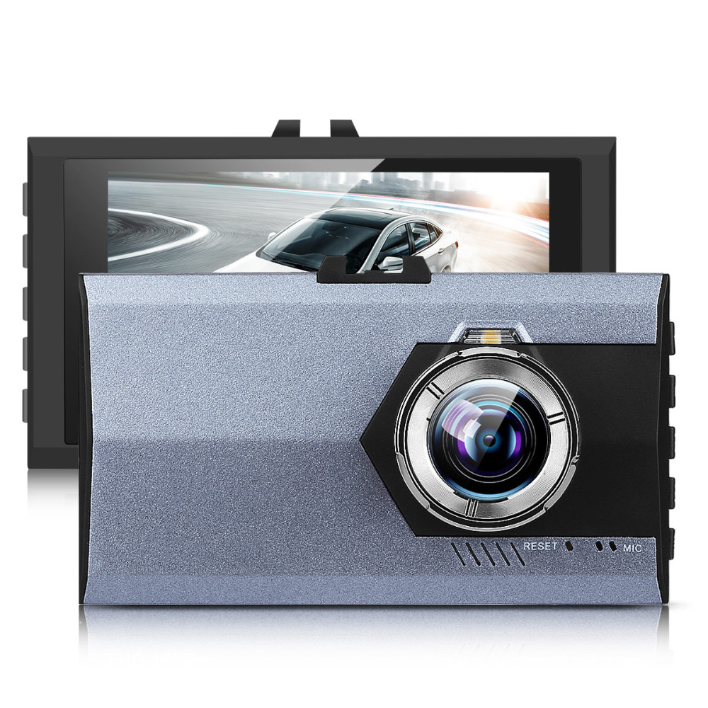 Blade Shape Full HD Car DVR Camera Recorder 3.0 inch, Support Night Vision/ Motion Detection - Grey-20