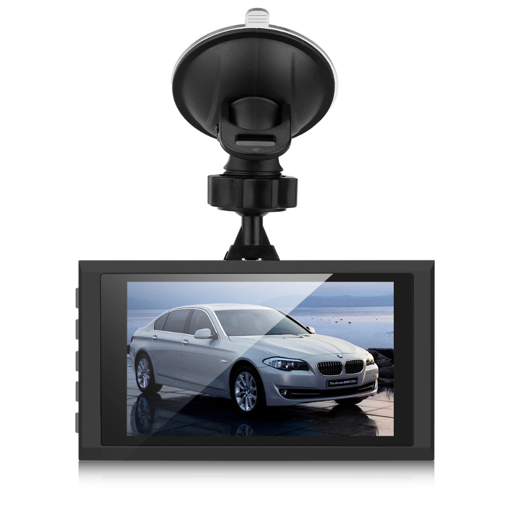 Blade Shape Full HD Car DVR Camera Recorder 3.0 inch, Support Night Vision/ Motion Detection - Grey-21