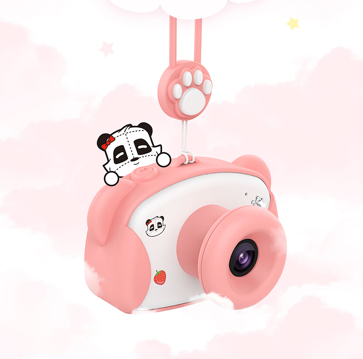 KINGXBAR Kids Camera Kids Digital Video Camera 1.5-inch 8MP 1080P HD Recorder Camcorder - Pink-7
