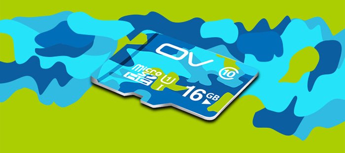 OV Camouflage Edition 16GB 80MB/S High Speed Class 10 Micro SD Memory Card-3
