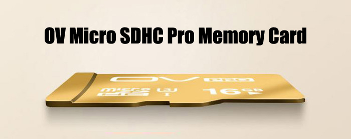Tarjeta Micro SD OV Pro 10 UHS-I U3 16GB Con Lectura De 95mb / S Velocidad De Escritura 90mb / S-7