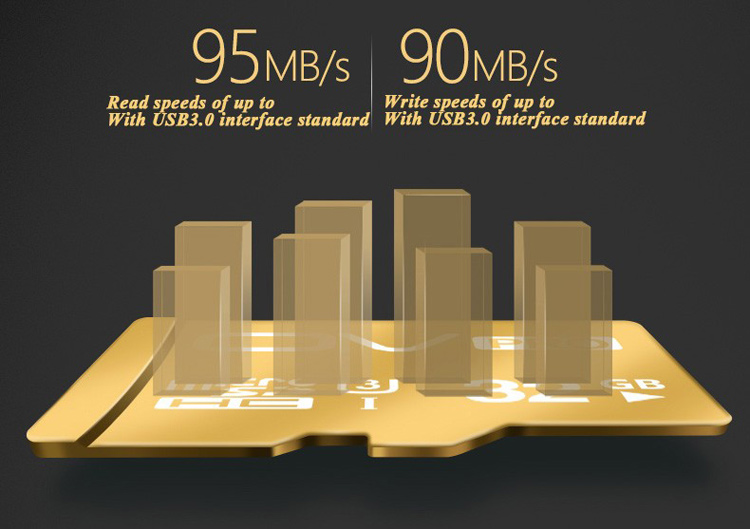 Tarjeta Micro SD OV Pro 10 UHS-I U3 De 32 GB Con Velocidad De Lectura De 95mb / S Velocidad De Escritura De 90mb / S-4