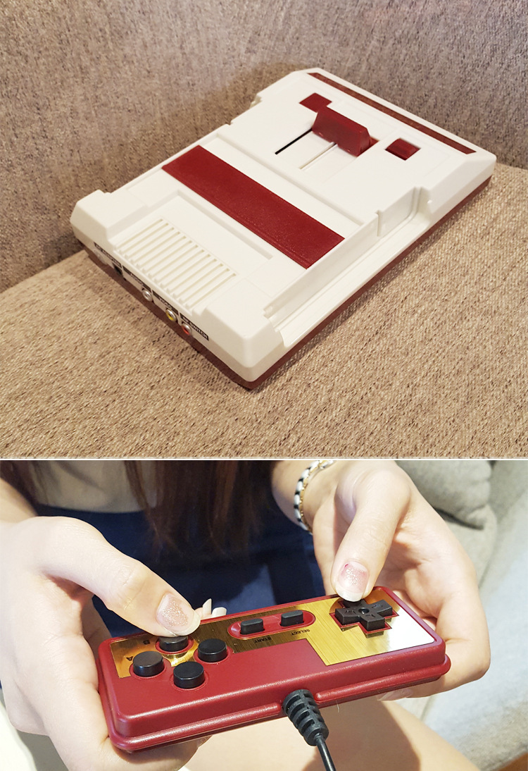FC30 FC Compact Video Game 150 Classic Games + Console - US Plug-5